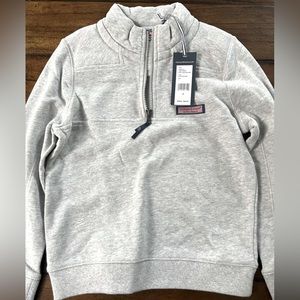 Vineyard Vines Half Zip Sweatshirt and Christmas Long Sleeve Shirt